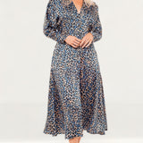 Crās Blue Leo Zoe Dress