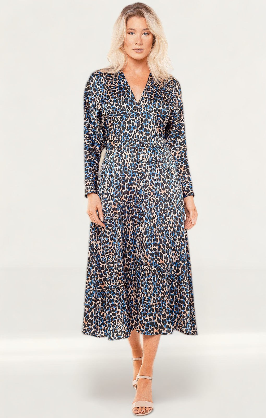 Crās Blue Leo Zoe Dress