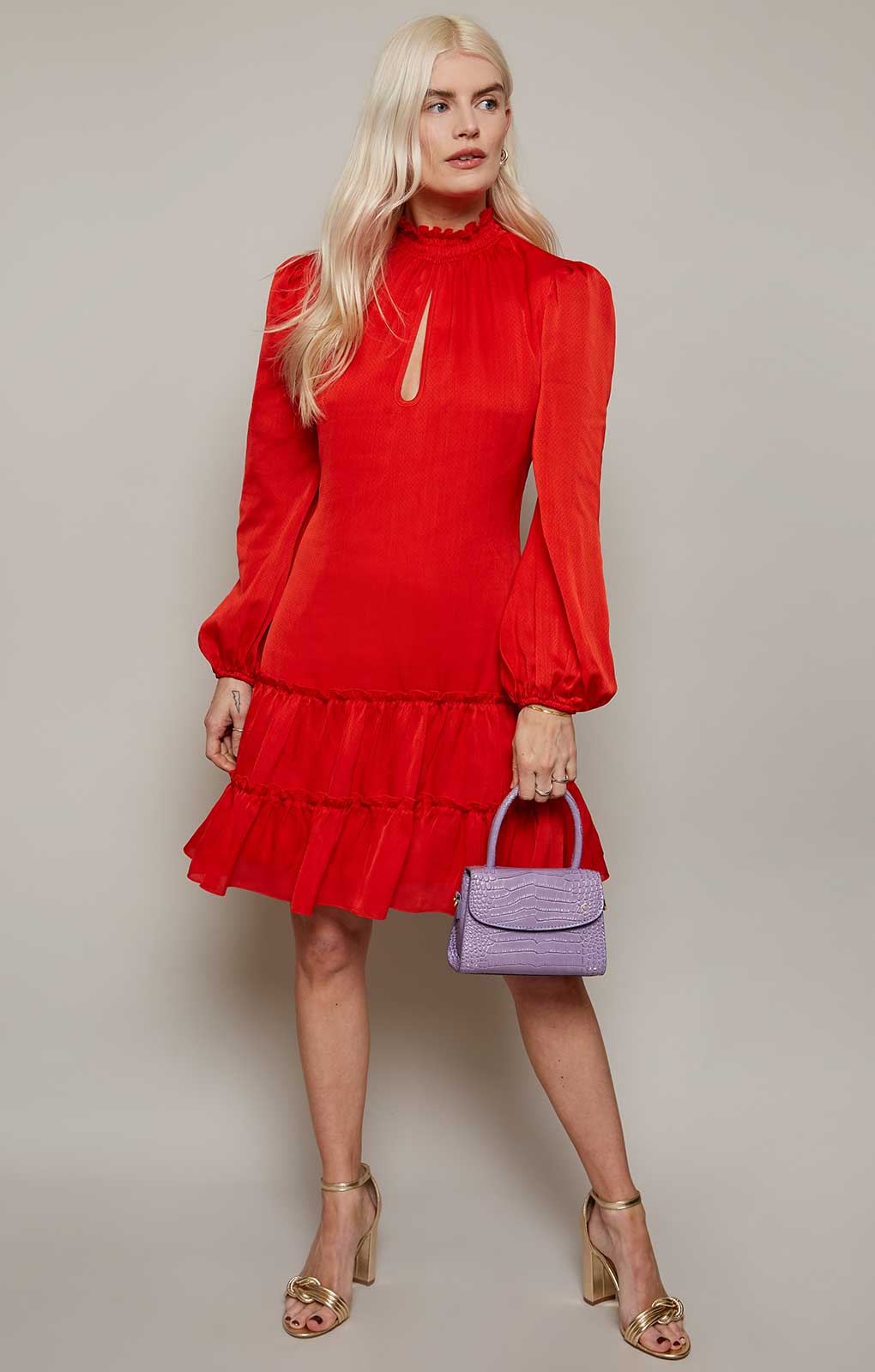 Little Mistress Shift Tiered Dress