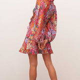 Nobody's Child Floral Jolene Mini Dress