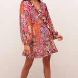 Nobody's Child Floral Jolene Mini Dress