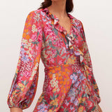 Nobody's Child Floral Jolene Mini Dress