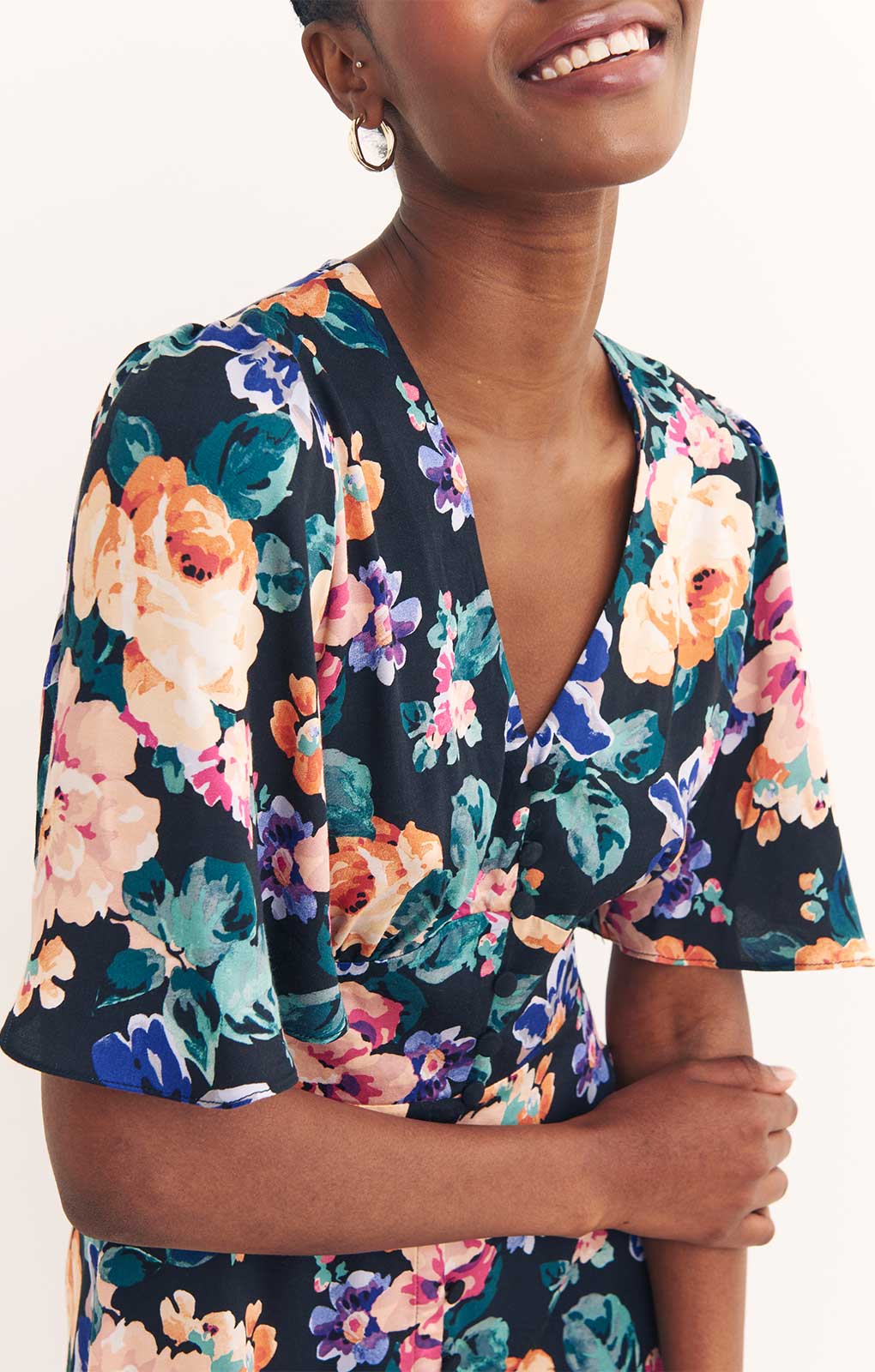Nobody's Child Erin Midi Dress