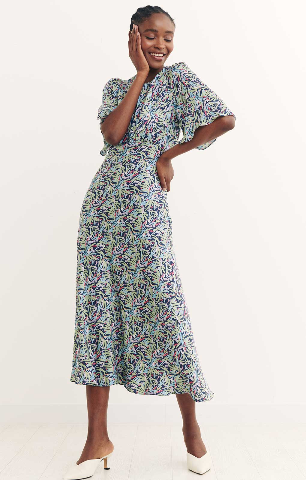 Nobody's Child Evelyn Midi Dress