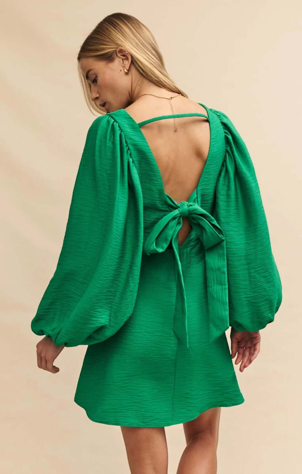 Nobody's Child Emerald Green Zendaya Mini Dress