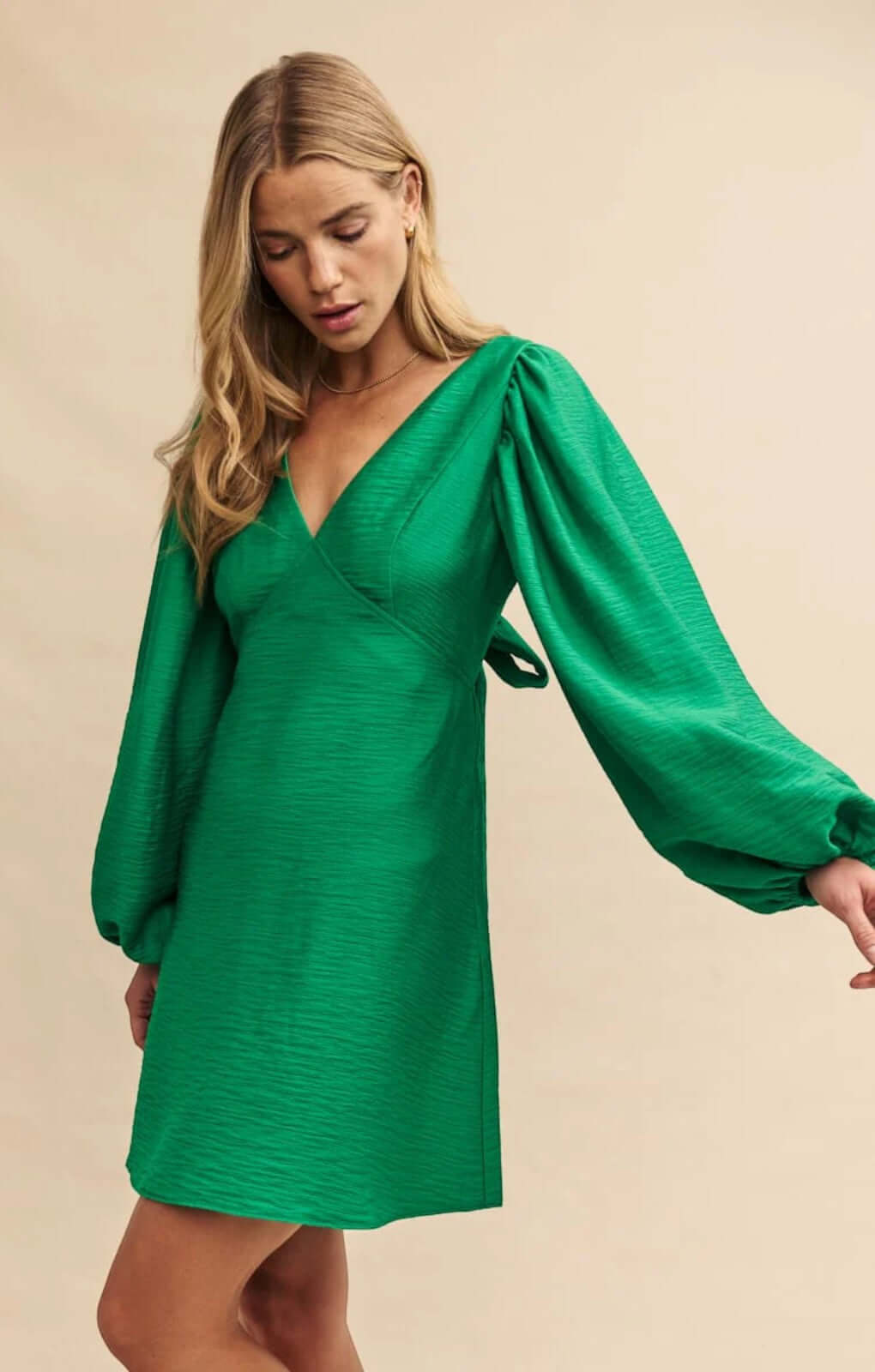 Nobody's Child Emerald Green Zendaya Mini Dress