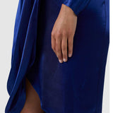 Closet London Navy Kimono Midi Dress