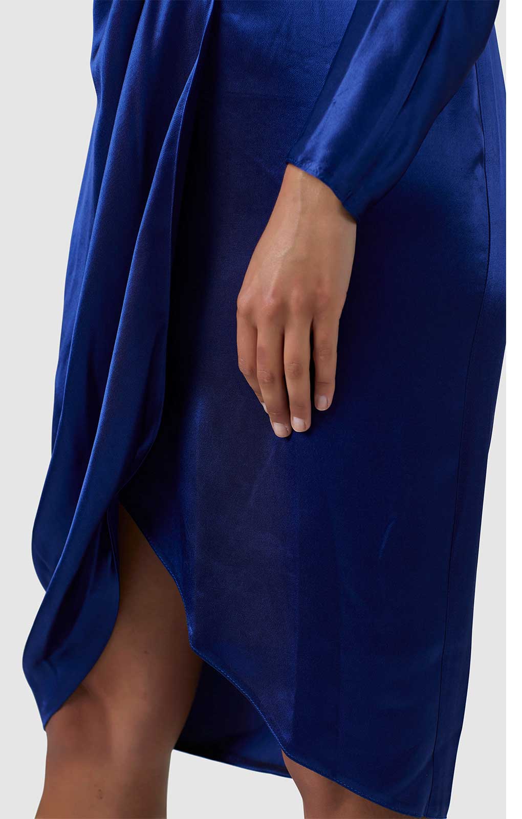 Closet London Navy Kimono Midi Dress