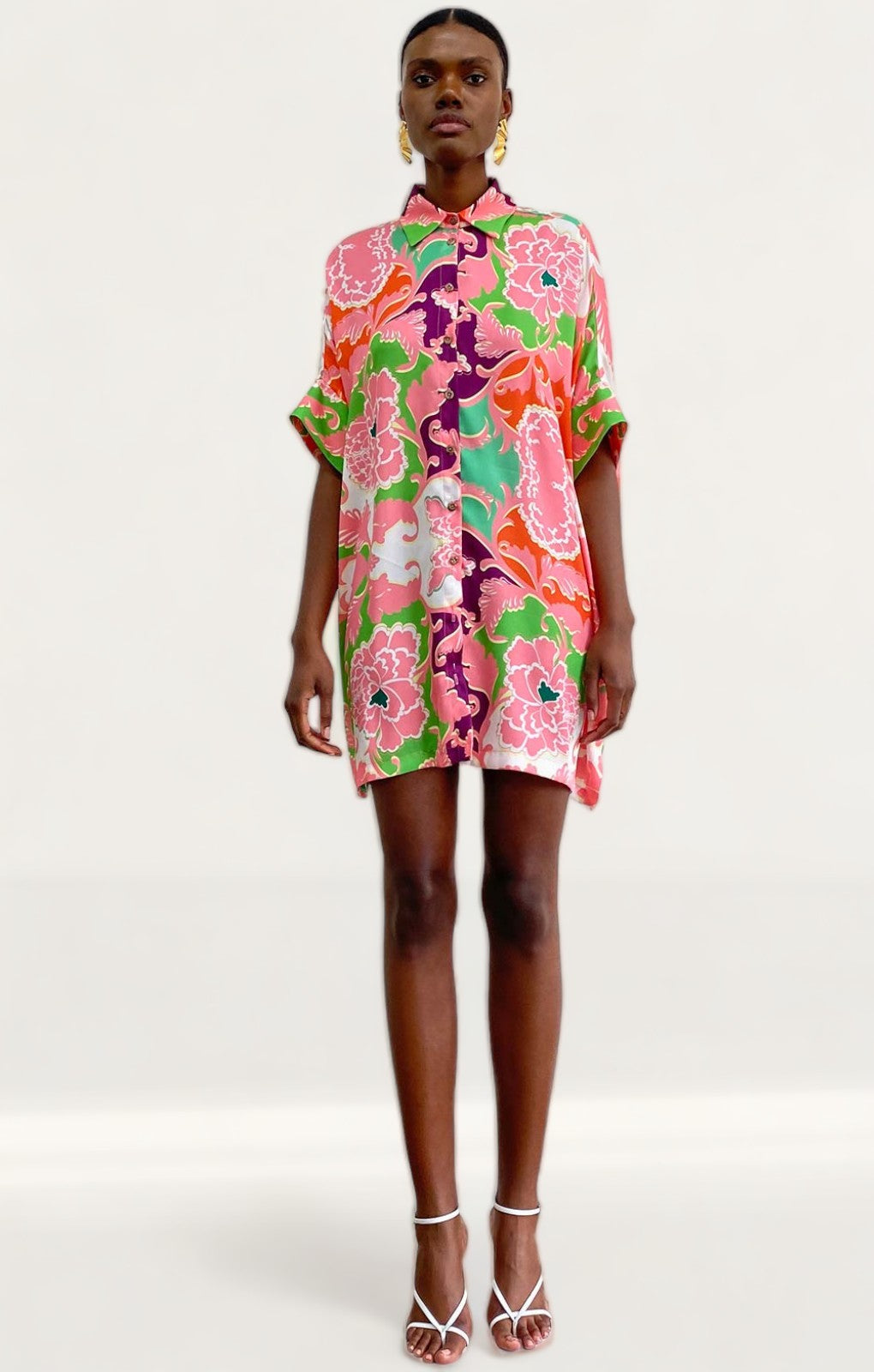 Delfi Collective Lala Mini Shirt Dress
