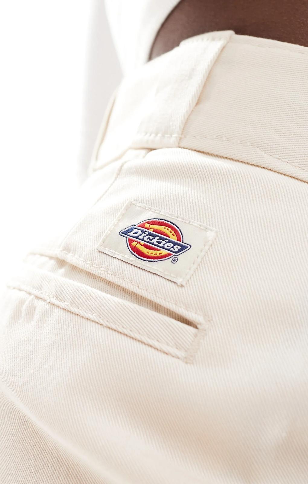 Dickies Elizaville Straight Leg Work Trousers In White – trousers by Dickies, available to rent from Hirestreet
