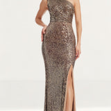 Dress The Population Sariah Bronze Multi