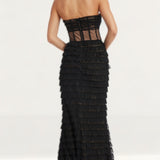 Dress The Population Black Grace Maxi Dress