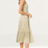 Dress The Population Dream Lime Midi Dress