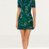 Dress The Population Emerald Brittany Dress