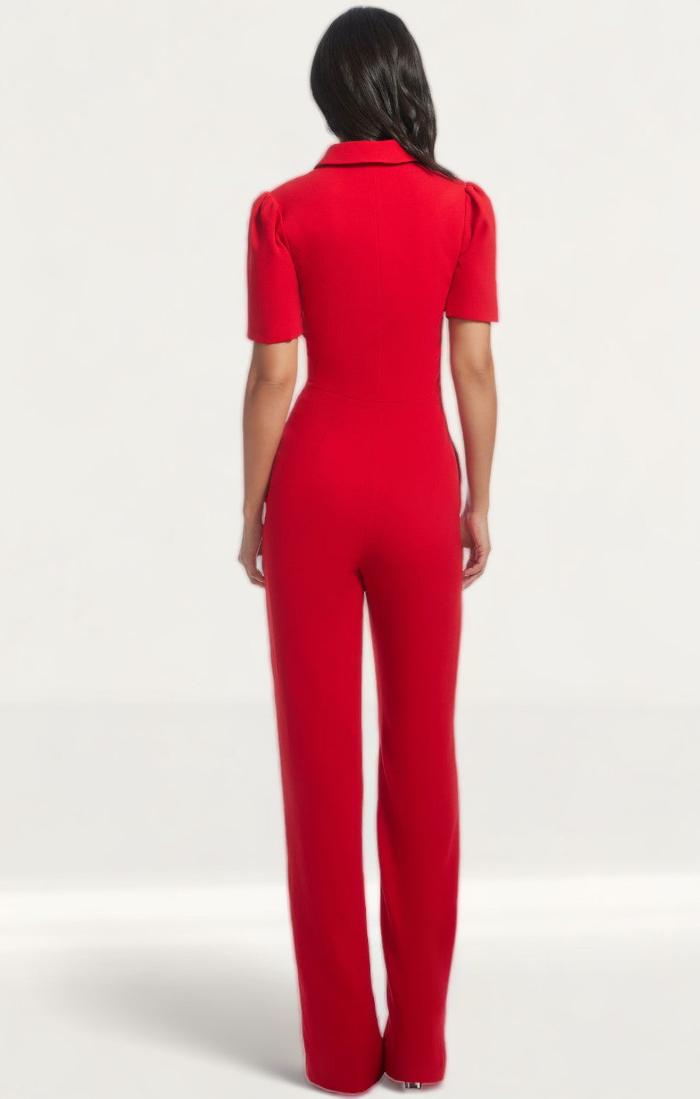 Dress The Population Red Gloria Jumpsuit