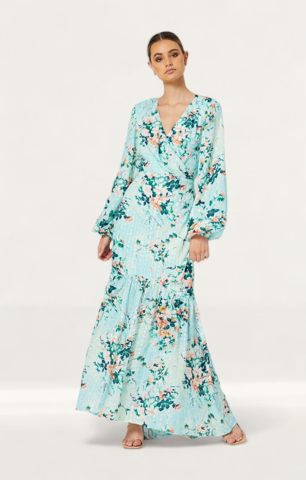 Elliatt Multi Lucent Maxi Dress