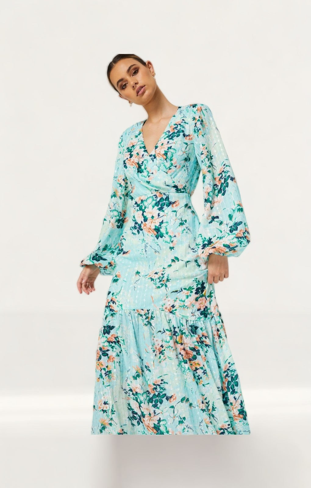 Elliatt Multi Lucent Maxi Dress