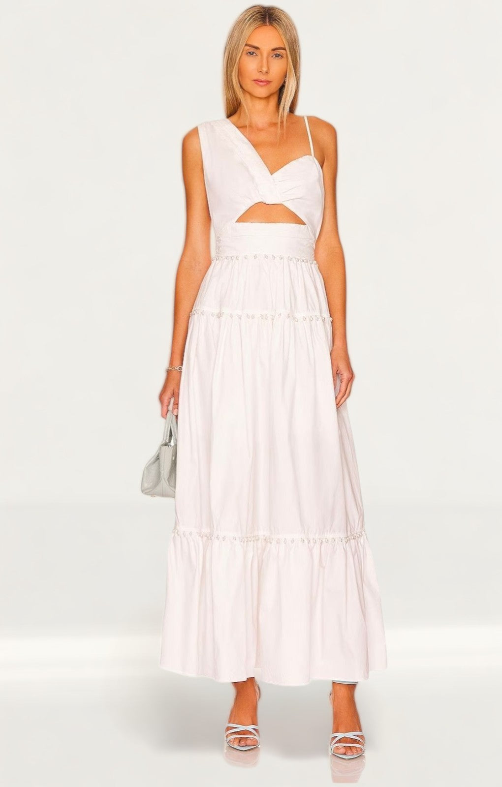 Elliatt White Aroha Maxi Dress