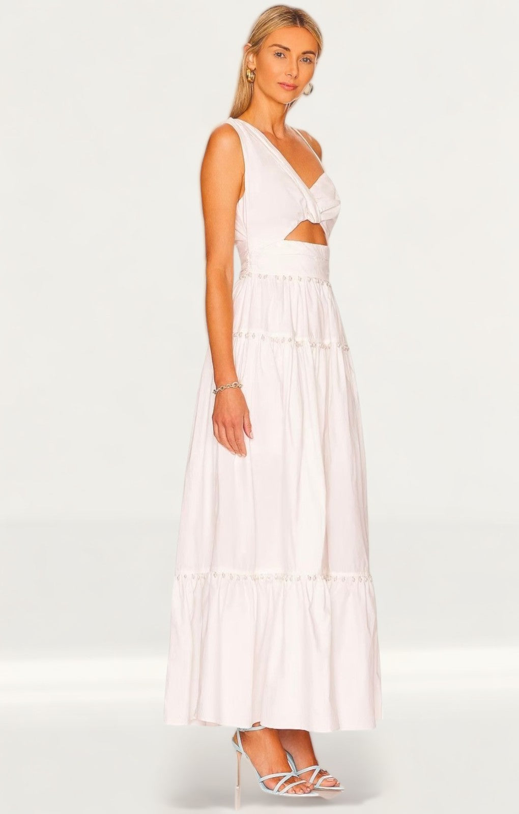 Elliatt White Aroha Maxi Dress