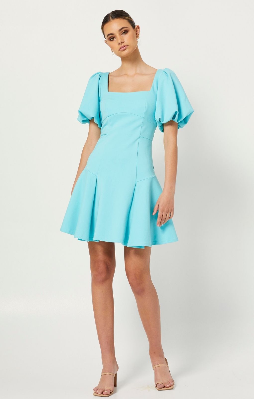 Elliatt Aquamarine Cloud Nine Mini Dress