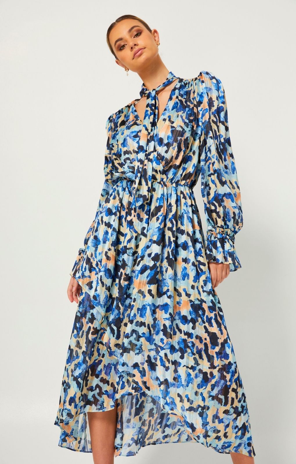 Elliatt Multi Lucid Midi Dress