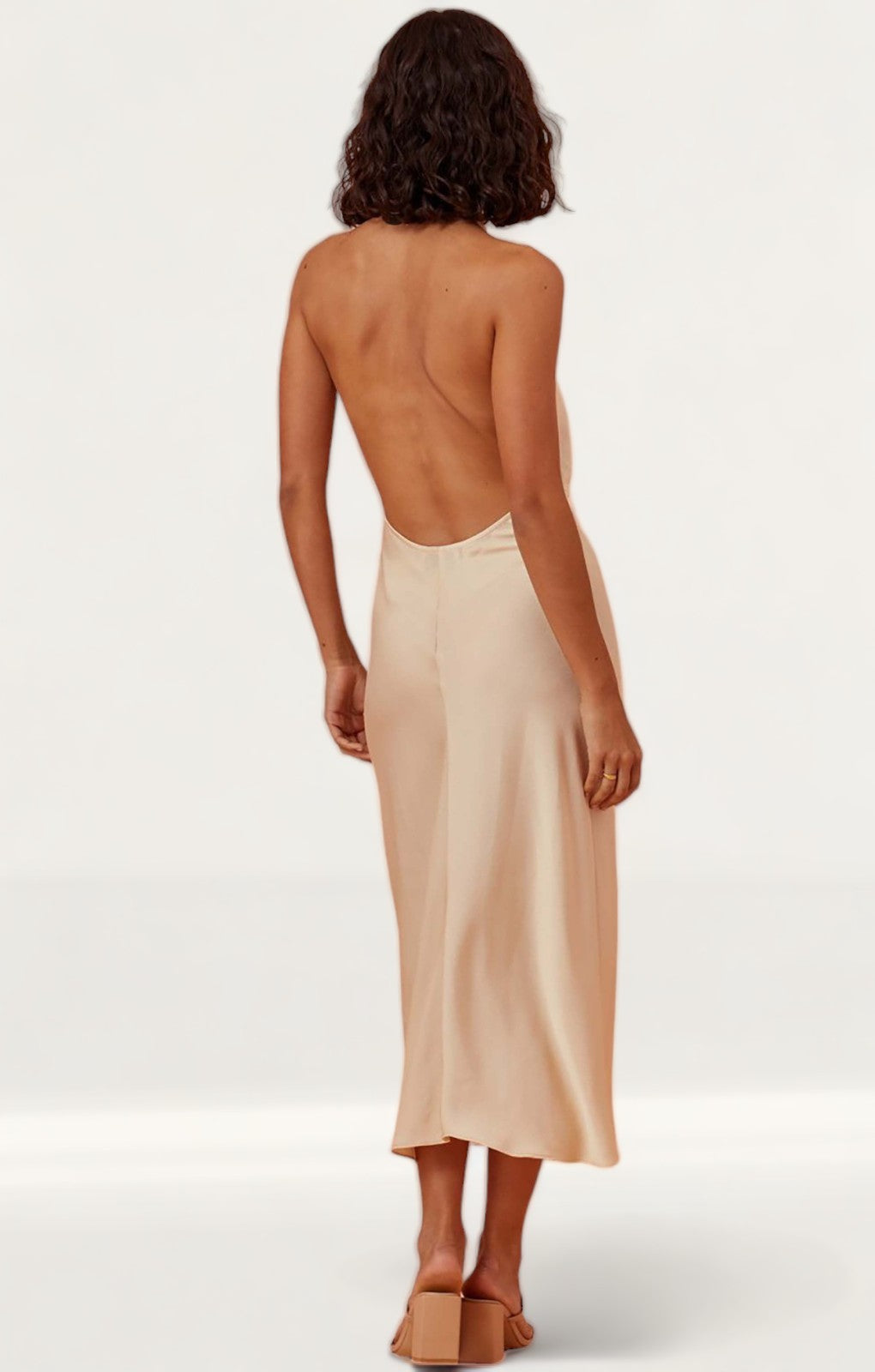 Finders Keepers Champagne Gabriella Dress