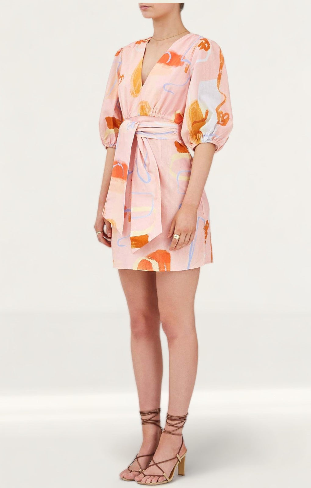 Finders Keepers Collage Mini Dress