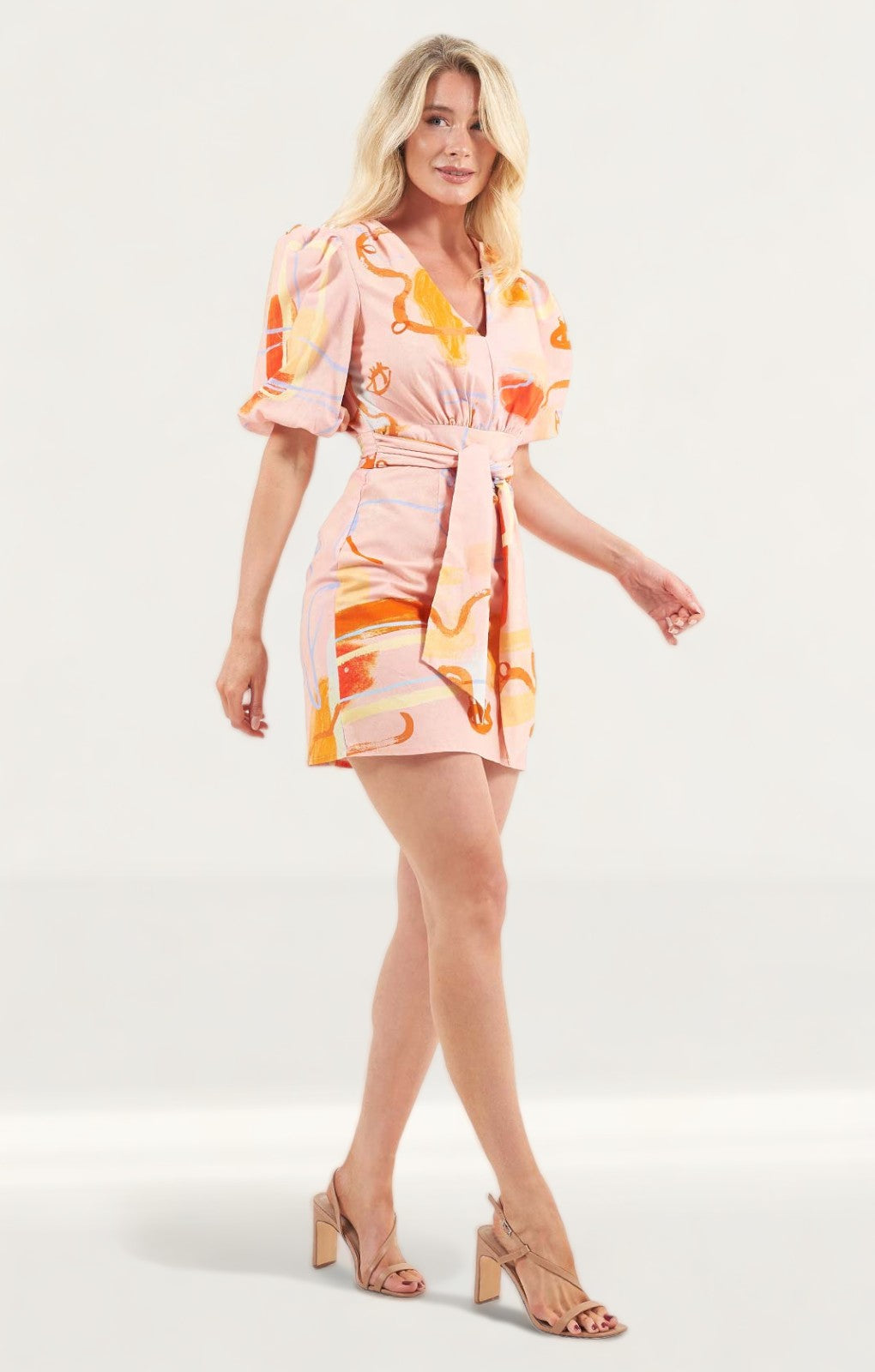 Finders Keepers Collage Mini Dress