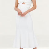 Finders Keepers Ivory Jacques Midi Dress