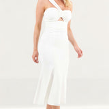 Finders Keepers Ivory Jacques Midi Dress