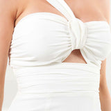 Finders Keepers Ivory Jacques Midi Dress