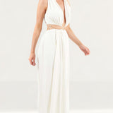 Finders Keepers Ivory Olympia Midi Dress