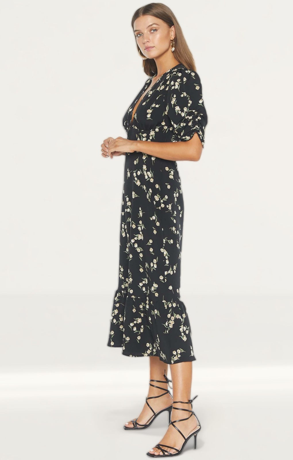 Flynn Skye Dark Tulip Elsie Midi