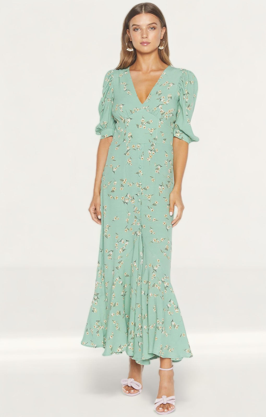 Flynn Skye Mint Tulip Emerson Maxi