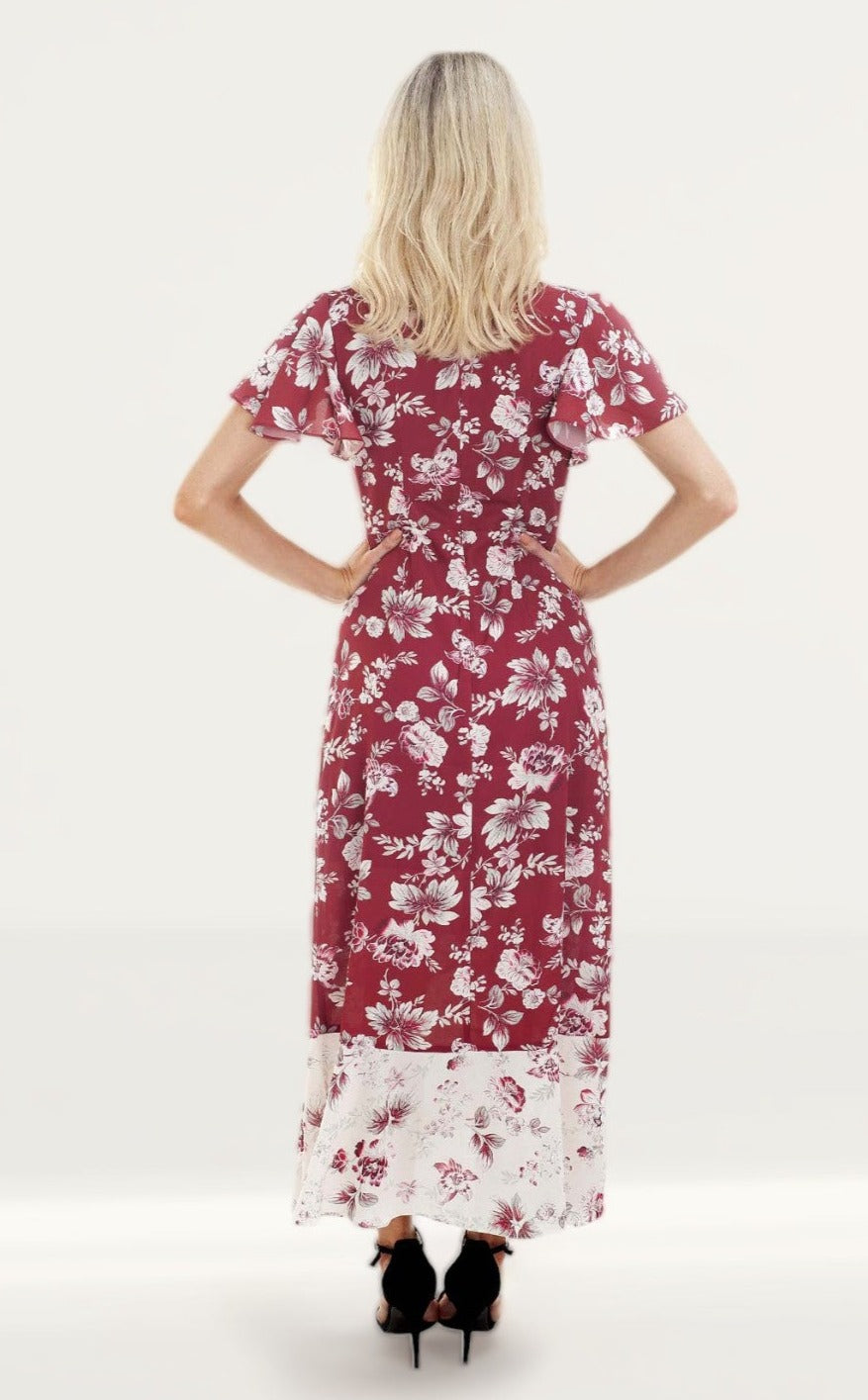 French Connection Aletta Crepe V Neck Dress