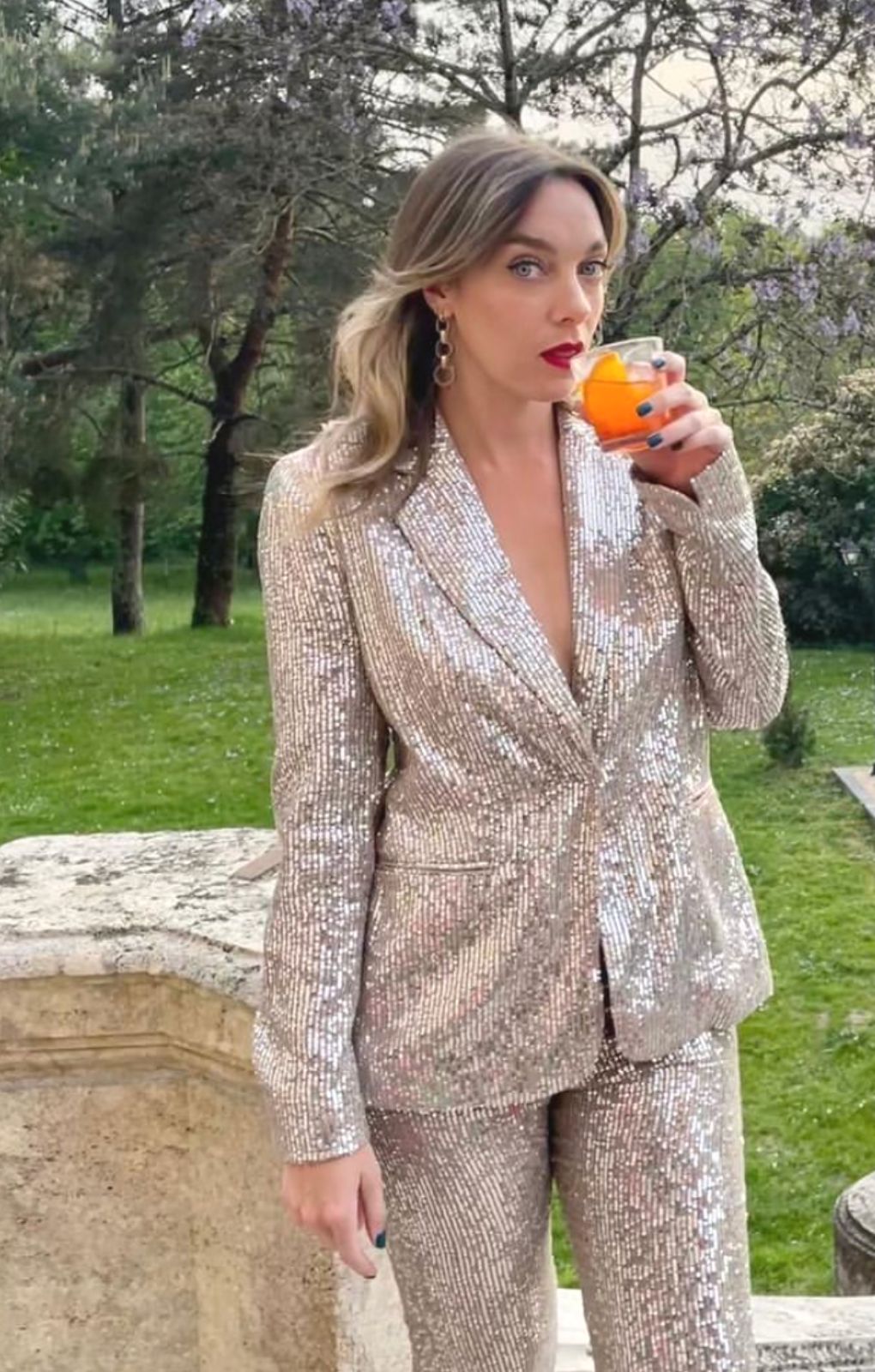 French Connection Alindava Sequin Co-Ord