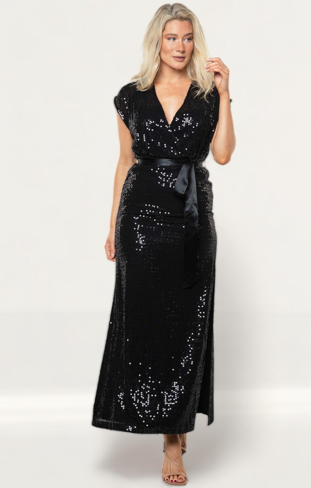 French Connection Black Araillia Dress