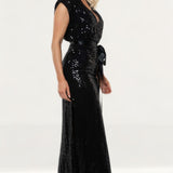 French Connection Black Araillia Dress