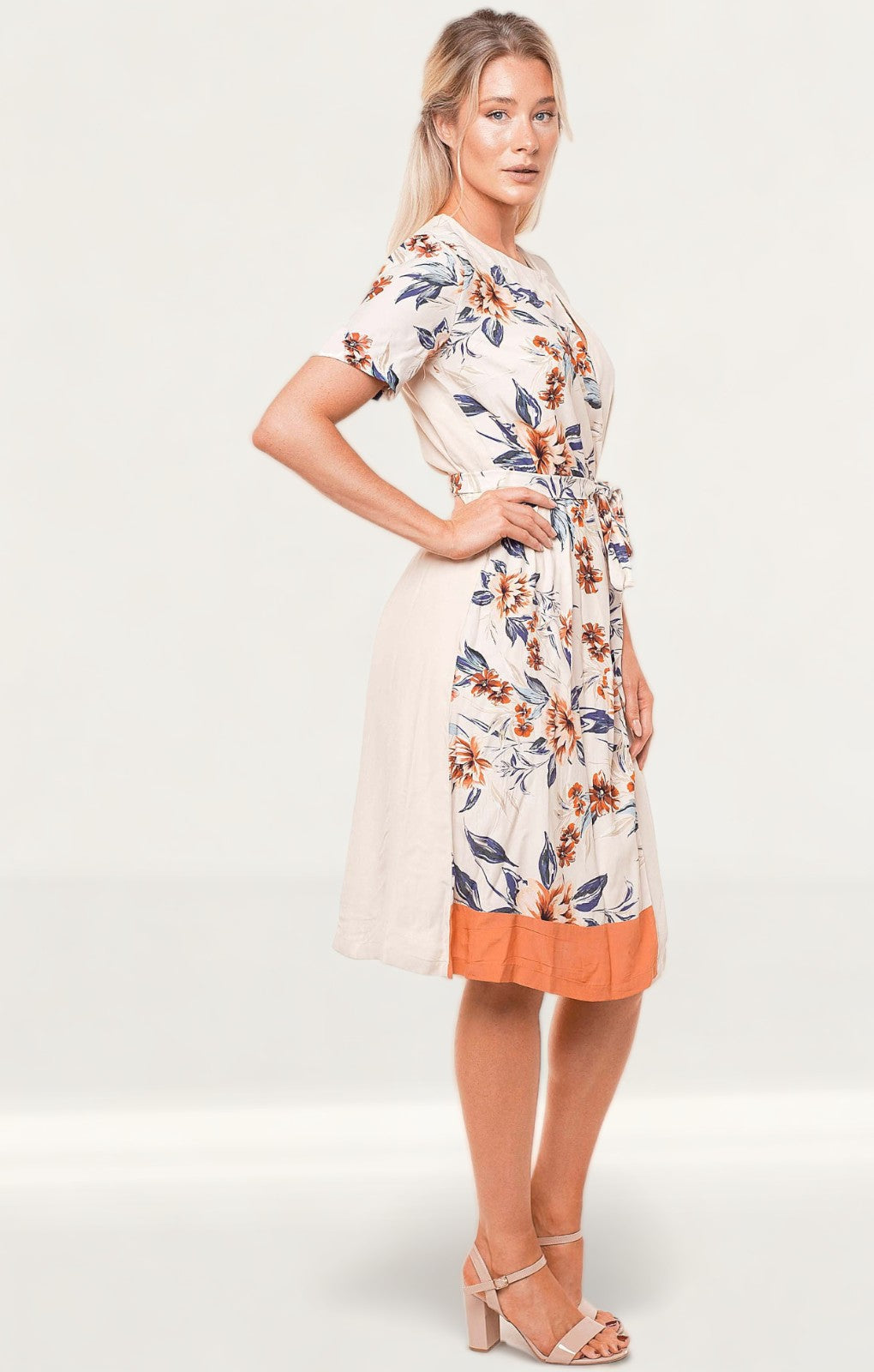 French Connection Claribel Drape Dress