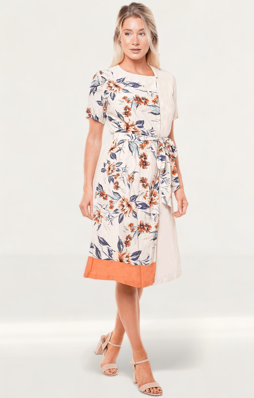 French Connection Claribel Drape Dress
