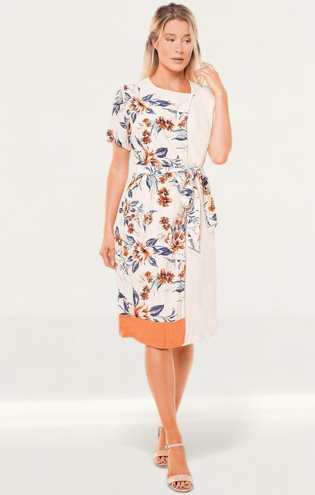 French Connection Claribel Drape Dress