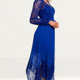 French Connection Clement Blue Bikita Lace Dress