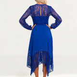 French Connection Clement Blue Bikita Lace Dress