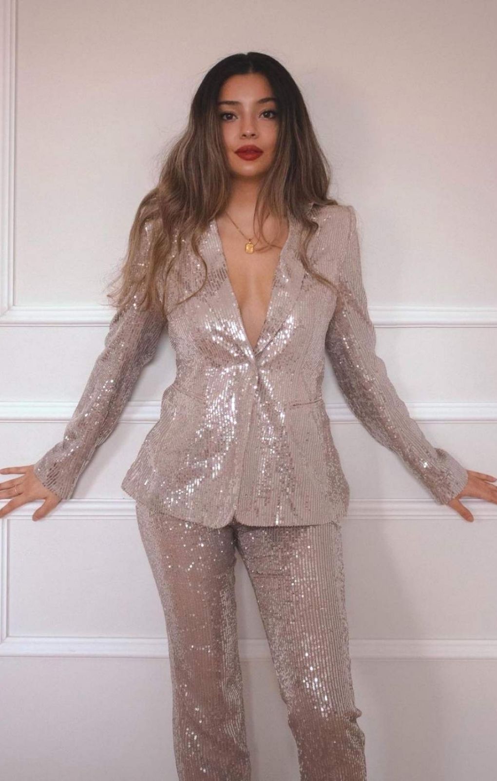 French Connection Alindava Sequin Co-Ord