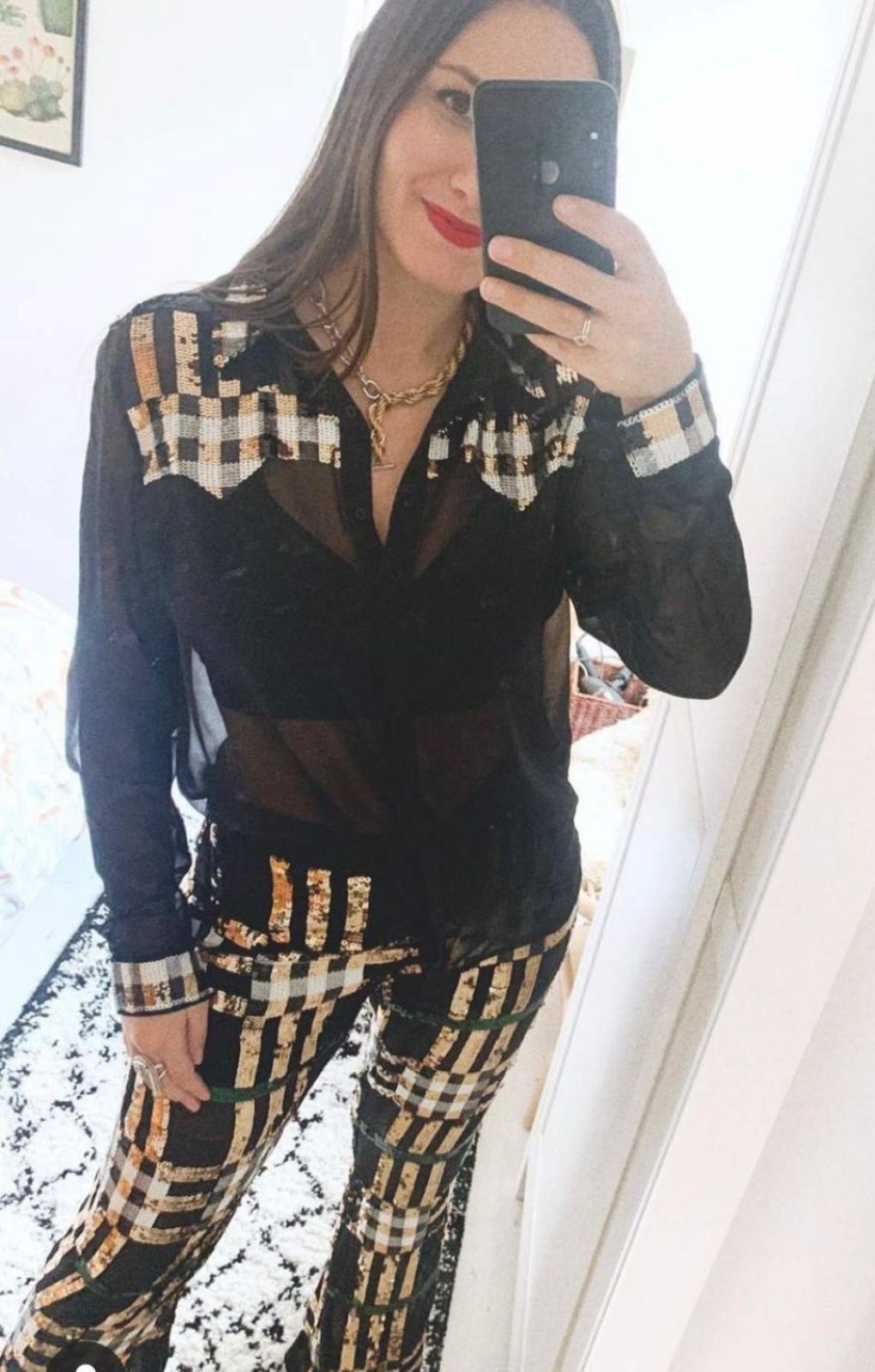 French Connection Bala Sequin Co-Ord