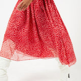 French Connection Hallie Midi Dress in Bittersweet