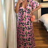 French Connection Cassia Elitan Long Tea Dress