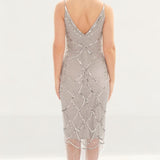 Frock & Frill Cami Fringed Midi Dress