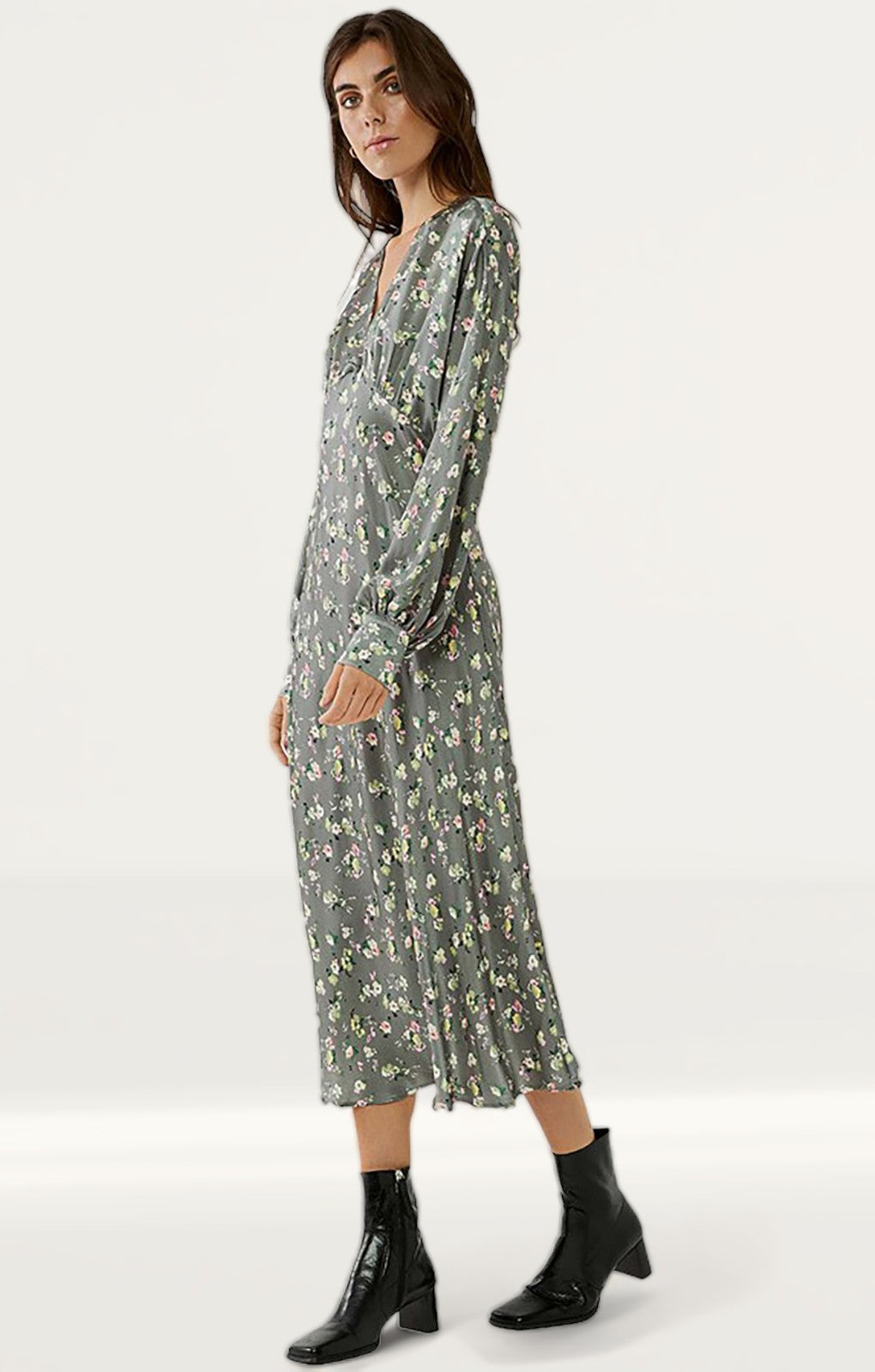 Ghost Ditsy Print Dionne Midi Dress