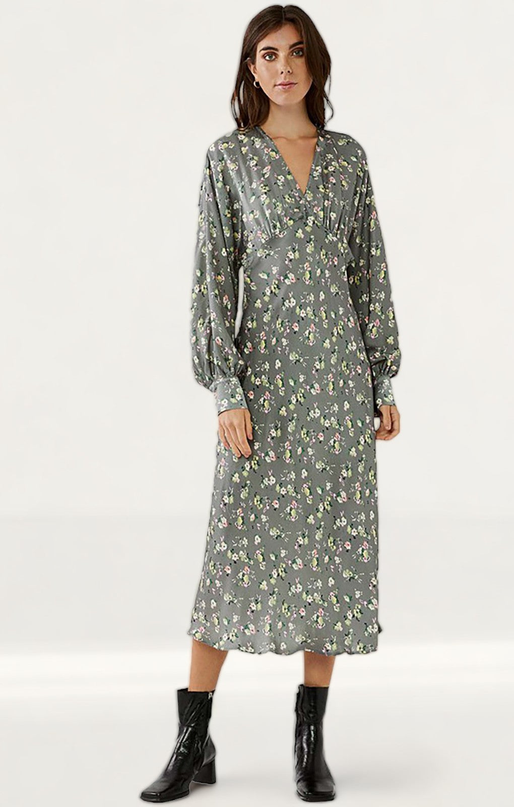 Ghost Ditsy Print Dionne Midi Dress